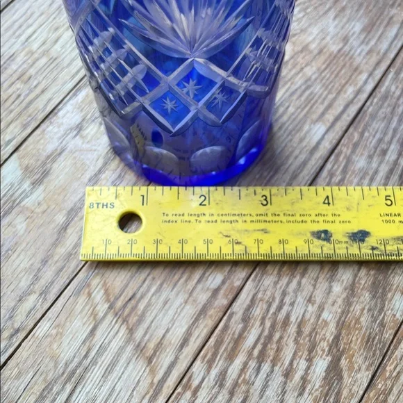 Set of Cobalt Colored Glasses - Picture 4 of 4